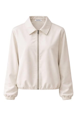 viscose zomerjas Plus Size - beige