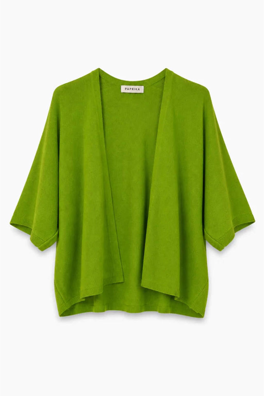 Paprika gebreide vest Plus Size - groen