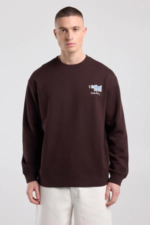 relaxed fit sweater - bruin