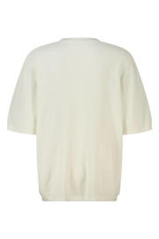 thumbnail: America Today relaxed fit gebreide T-shirt - ecru