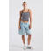 America Today gestreepte cropped top bruin