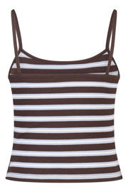 thumbnail: America Today gestreepte cropped top bruin