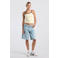 America Today singlet - lichtgeel/bruin