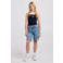 America Today tanktop met print - donkerblauw
