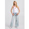America Today tanktop met print - wit