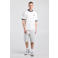 America Today regular fit sweatshort - lichtgrijs gemêleerd