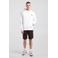 America Today relaxed fit hoodie met backprint - ecru