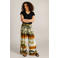 Ivy Beau wide leg regular waist broek multi