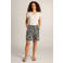 Ivy Beau regular waist bermuda short zwart