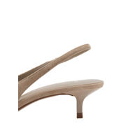thumbnail: Mango suède pumps lichtbruin