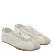 thumbnail: Mango imitatieleren sneakers wit