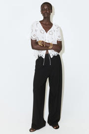 thumbnail: Mango blouse broderie wit