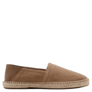 suède espadrilles - cognac