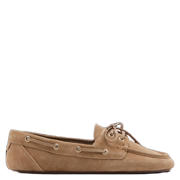 thumbnail: Mango suède bootschoenen lichtbruin