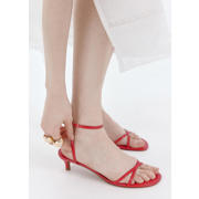 thumbnail: Mango imitatieleren sandalen rood