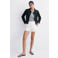 Mango denim slim regular waist short wit