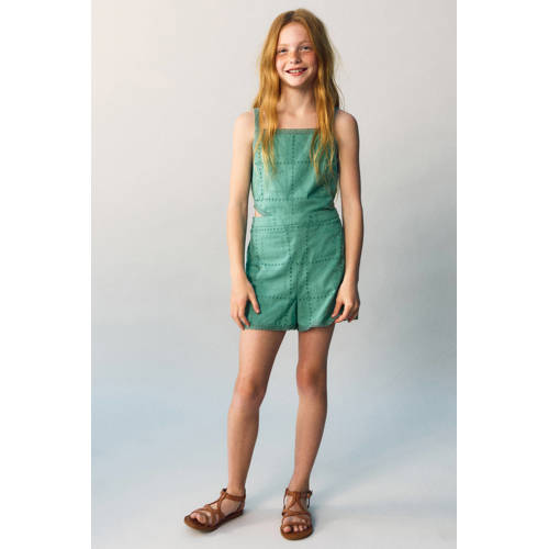 Mango Kids playsuit turquoise
