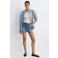 Mango slim regular waist denim short medium blue denim