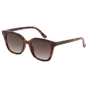 zonnebril met tortoise print bruin