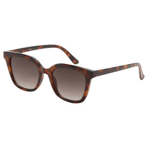 zonnebril met tortoise print bruin