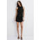 Mango mini rok zwart