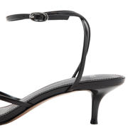 thumbnail: Mango lakleren sandalen donkerbruin