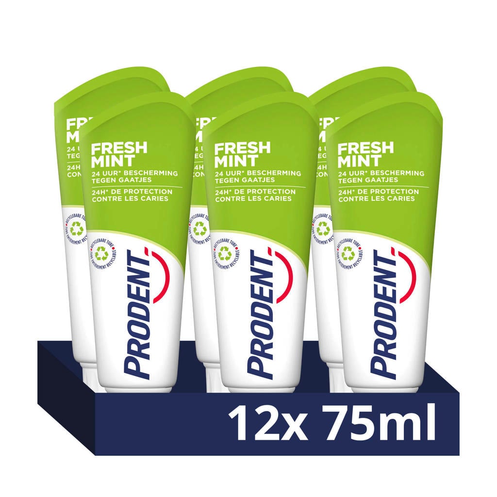Prodent Fresh Mint tandpasta - 12 x 75 ml