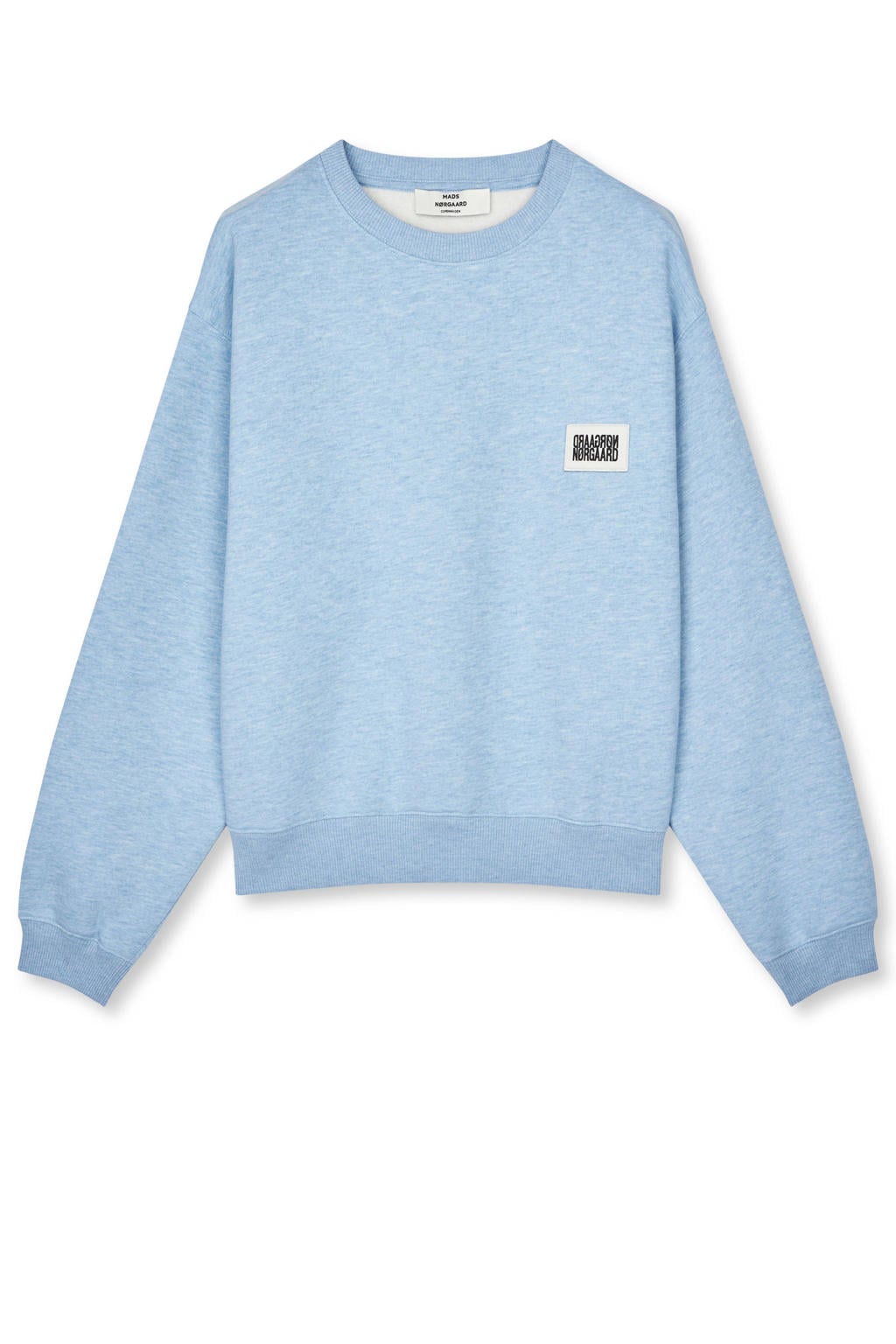 MADS NØRGAARD - COPENHAGEN sweater - lichtblauw