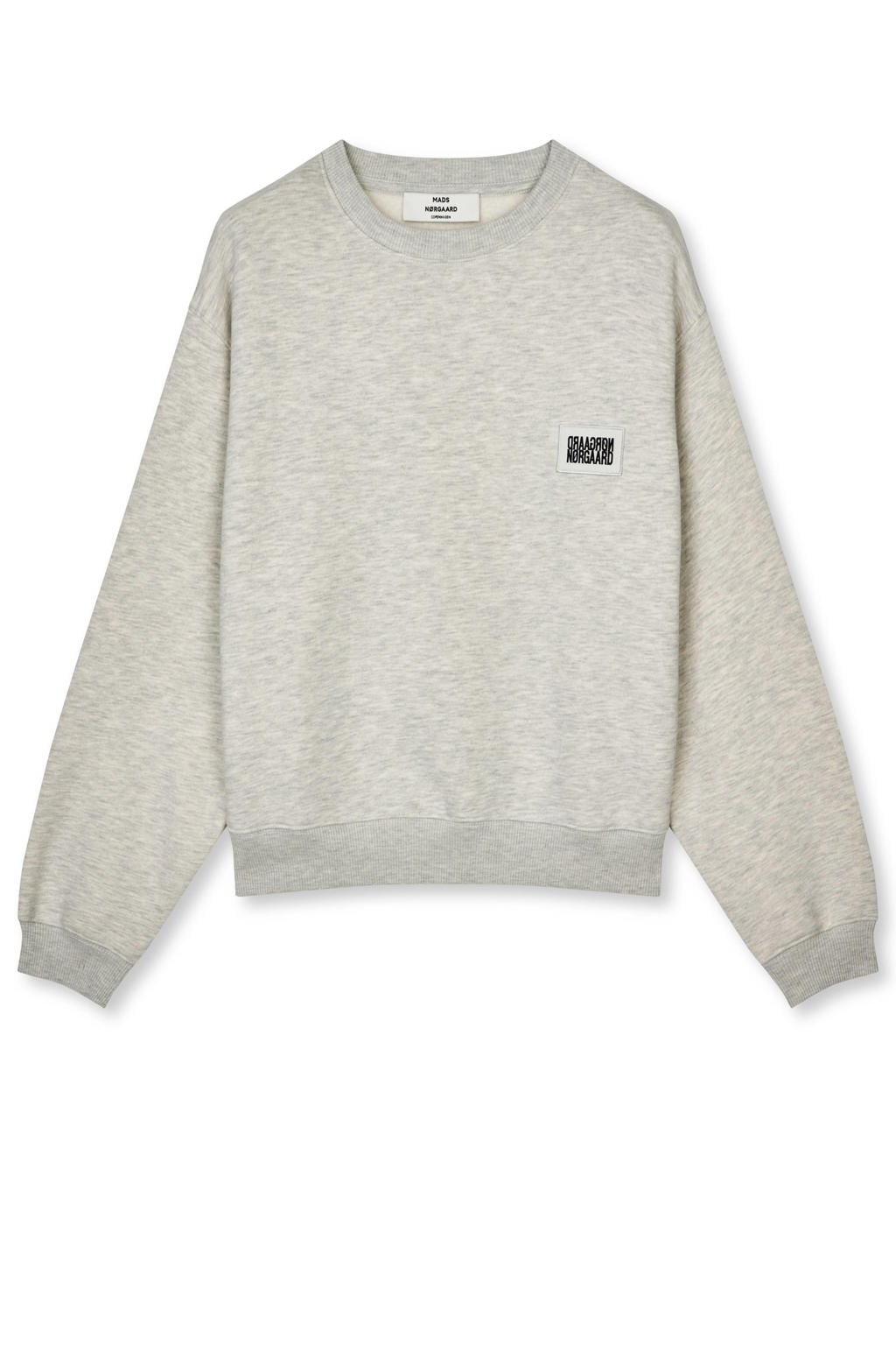 MADS NØRGAARD - COPENHAGEN sweater - lichtgrijs