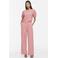 VILA wide leg casual broek - oudroze
