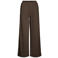 VILA wide leg casual broek - donkerbruin