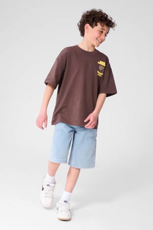 T-shirt bruin
