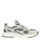 Poelman leren sneakers grijs/wit