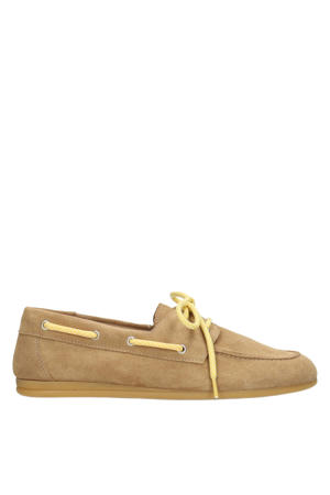 Callie suède bootschoenen - camel