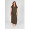 LOVE2WAIT zwangerschaps maxi jurk olijfgroen