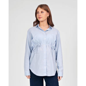 zwangerschaps blouse lichtblauw
