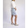 LOVE2WAIT regular high waist zwangerschaps short light blue denim