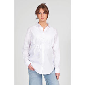 zwangerschaps blouse wit