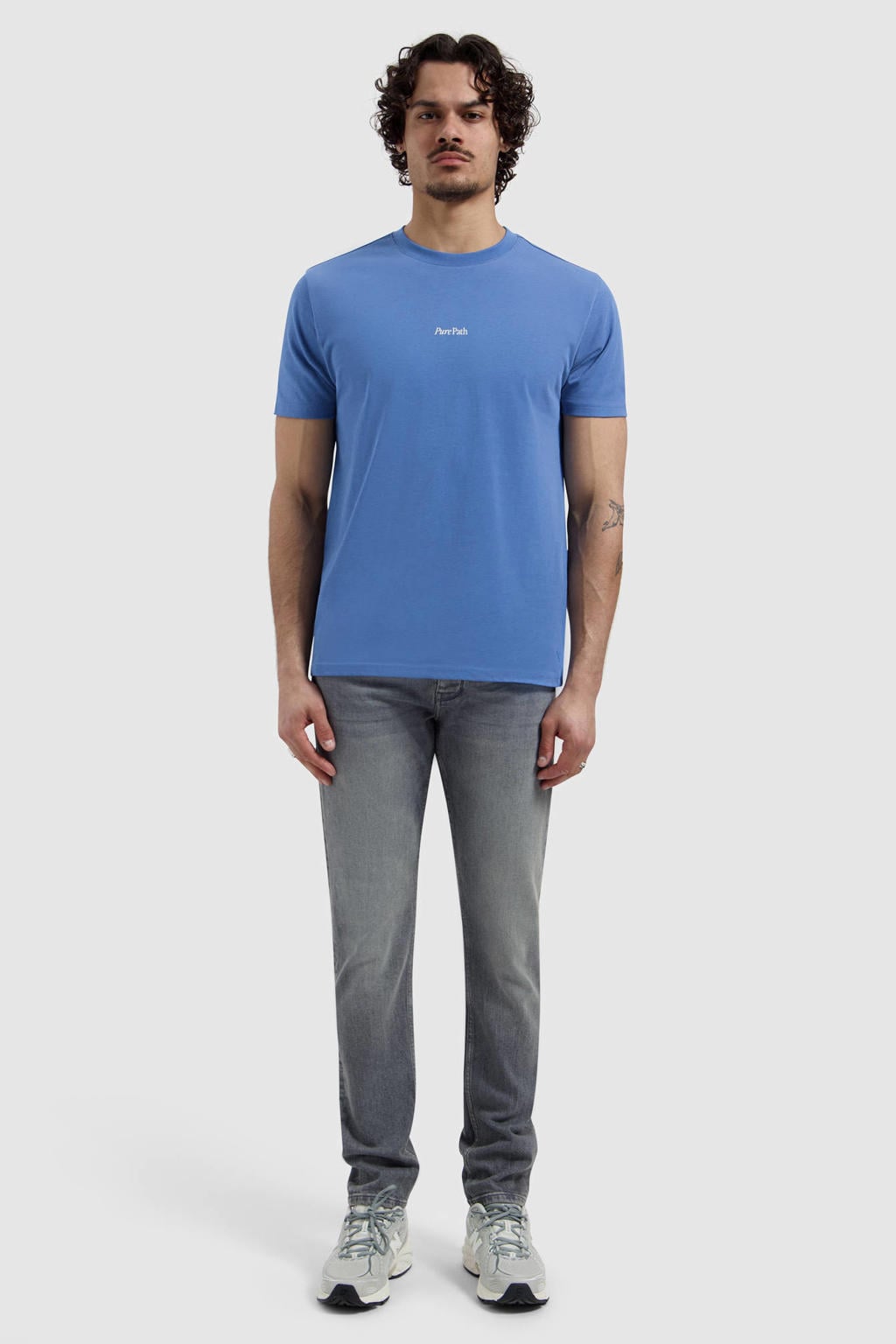 Pure Path The Ryan slim fit jeans - grijs