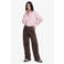 FLURESK blouse met krijtstreep - roze