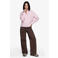 FLURESK wide leg broek - bruin