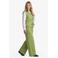 FLURESK wide leg broek - groen