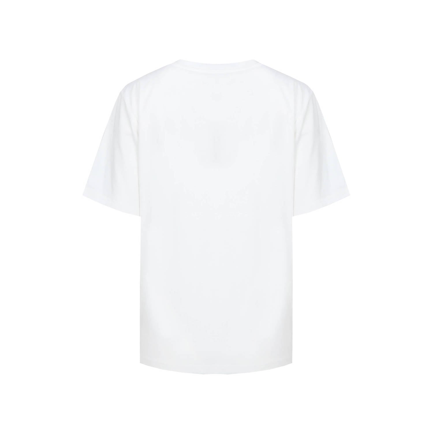FLURESK T-shirt met tekst ecru