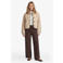 FLURESK teddy winterjas - beige