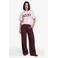 FLURESK T-shirt met print - roze