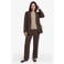 FLURESK regular fit blazer - bruin