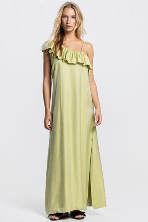 maxi jurk groen
