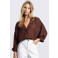 JANSEN Amsterdam blouse bruin