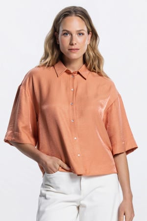 blouse oranje