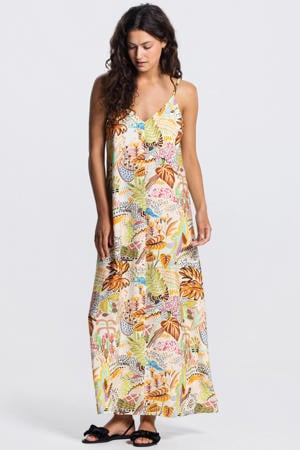 maxi jurk multi